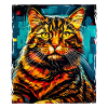 Cat Portrait Head