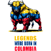 Legends were born in Colombia