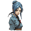 Anime Kunoichi Girl Japanese Ninja
