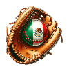 Mexico flag baseball design