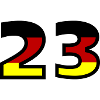 23 Numéro Allemagne Jersey