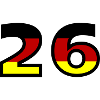 26 Number Germany Jersey