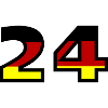 24 Number Germany Jersey