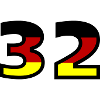 32 Number Germany Jersey