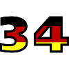 34 Numéro Allemagne Jersey