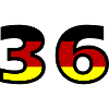 36 Number Germany Jersey