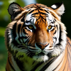 Tiger Motiv, Tigerblick