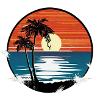Tropical dream beach