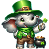 St. Patrick's Day Elephant Celebration
