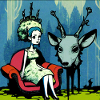 Psychedelic deer 01