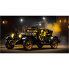 Old steampunk car