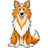 Gentle Expression Collie Digital Art