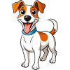 Energetic Jack Russell Terrier