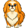 Dignified Pekingese Digital Art