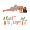 Pilates Instructor Teacher Sloth