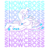 Snowcross Snowmobile Snowmobiling Retro