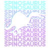 Spinosaurus Dinosaur Retro