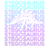 Stegosaurus Dinosaur Retro