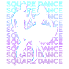 Square Dance Dancing Retro