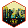 Glowing Skyline: Makati, Manila, Philippines