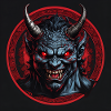Diable aux yeux rougeoyants