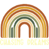 Regenbogen Retro Chasing Dreams