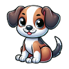 Petit chien mignon