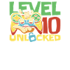 Gamer Gaming Level 10 Unlocked