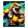 Shark Animal Boxer Fighter