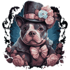 Elégant American Bull Terrier