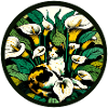 Calla Lily Calico Cat