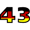 43 Number Germany Jersey