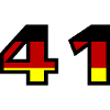 41 Number Germany Jersey