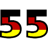 55 Numéro Allemagne Jersey