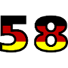 58 Numéro Allemagne Jersey