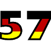 57 Number Germany Jersey
