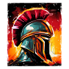 Spartaner Krieger Sparta Helm