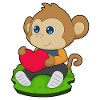 Affe Herz