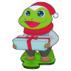 Frosch Weihnachten Paket