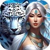Mystic Shaman with Snow Leopard