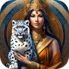 Mystic Shaman with Snow Leopard