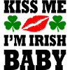 kiss me im irish baby