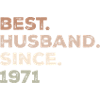 Bester Ehemann seit 1971 Jubiläumsgeschenk