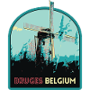 Illustration Windmill near Bruges