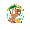 Saint Patrick - Shenanigans capybaras