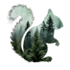 Squirrel, Forest, Nature