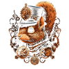 Squirrel Steampunk
