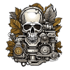 Skull / Skull / Skeleton / Gothic / Tattoo