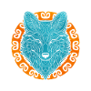 Cute arctic fox gift