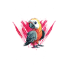 African Grey Parrot Gift